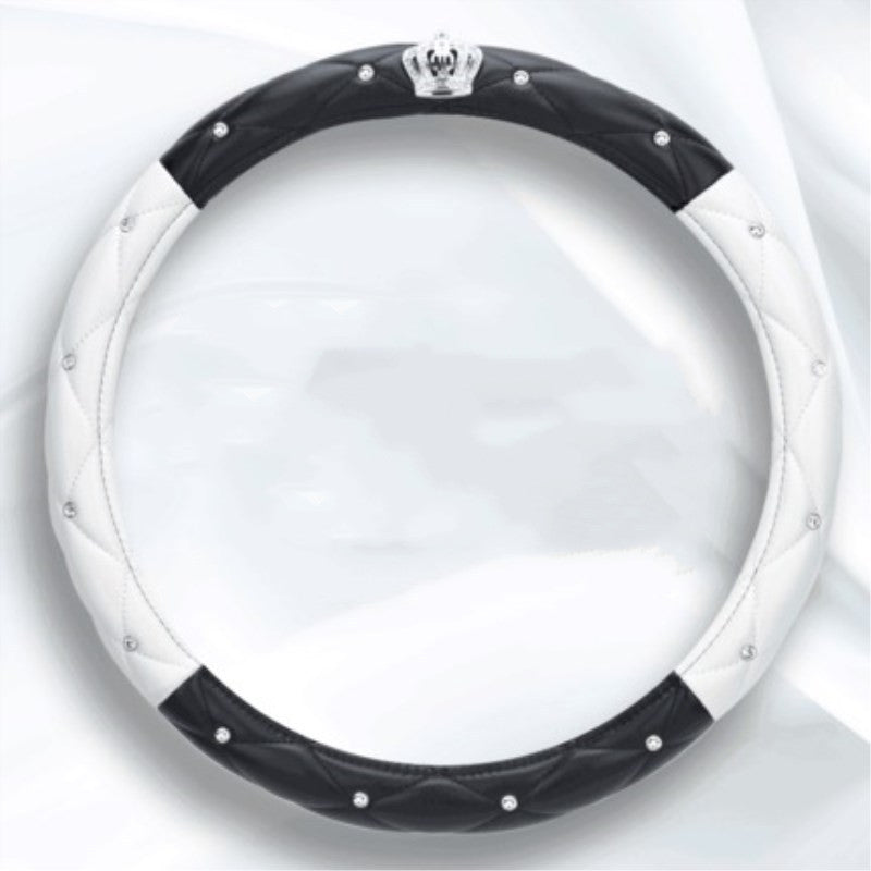 Carzona Women's Steering Wheel Cover Car Accessories Handle Cover