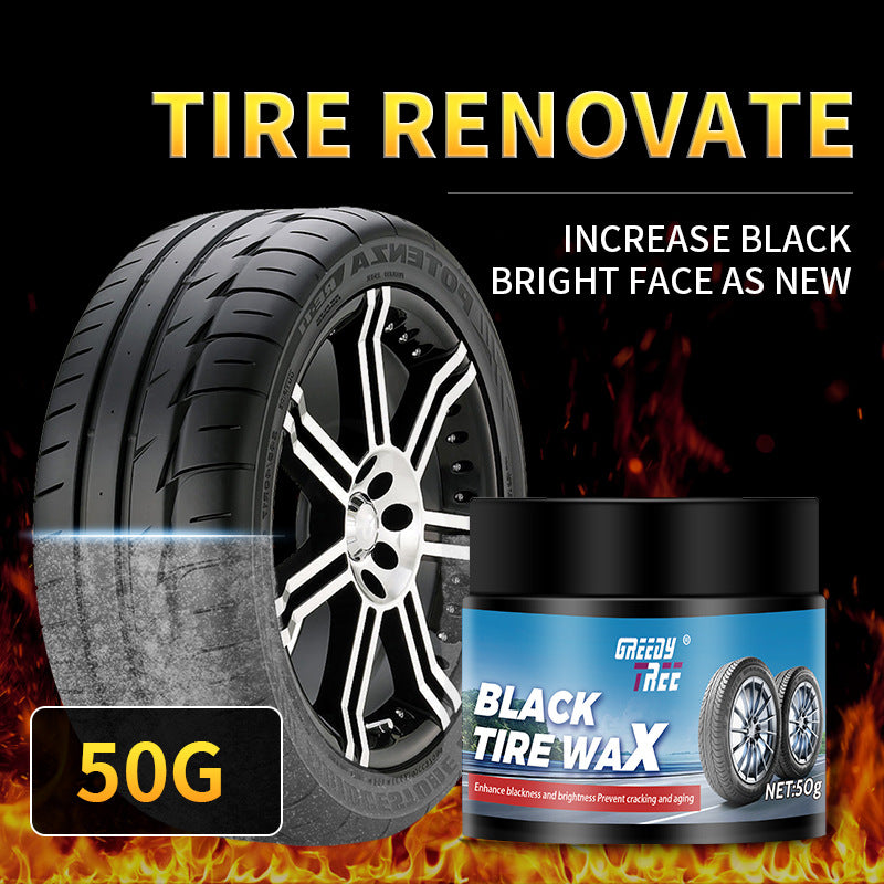 Car Tire Long Shiny Waterproof Anti-Aging Brightening Cream
