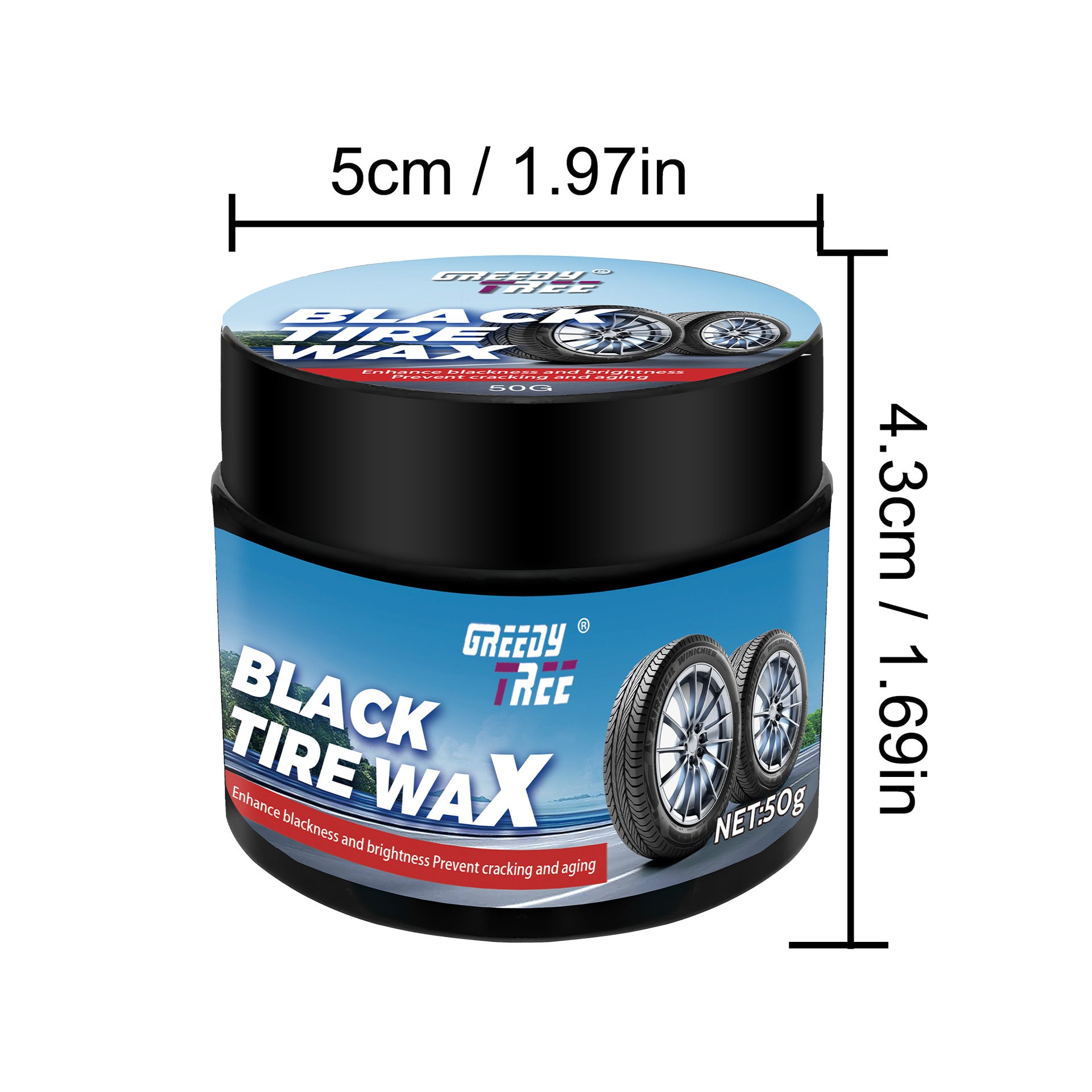 Car Tire Long Shiny Waterproof Anti-Aging Brightening Cream