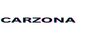 Black 'CARZONA' text on a white background